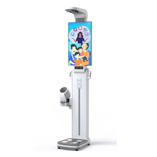 SH-P20(enhanced) 32inch LCD Display height weight blood pressure and bioimpedance scale